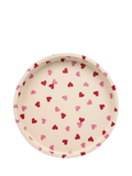 Emma Bridgewater pink hearts steel tray - British product