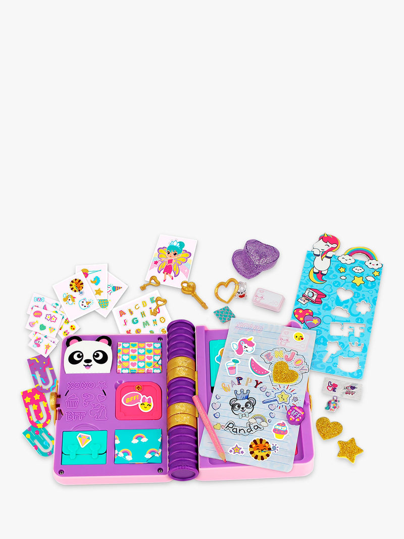 FunLockets glitter secret journal with surprises, UK version