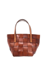 John Lewis Dragon Diffusion Japan Mini Woven Leather Tote Bag- Buy online at McGrocer
