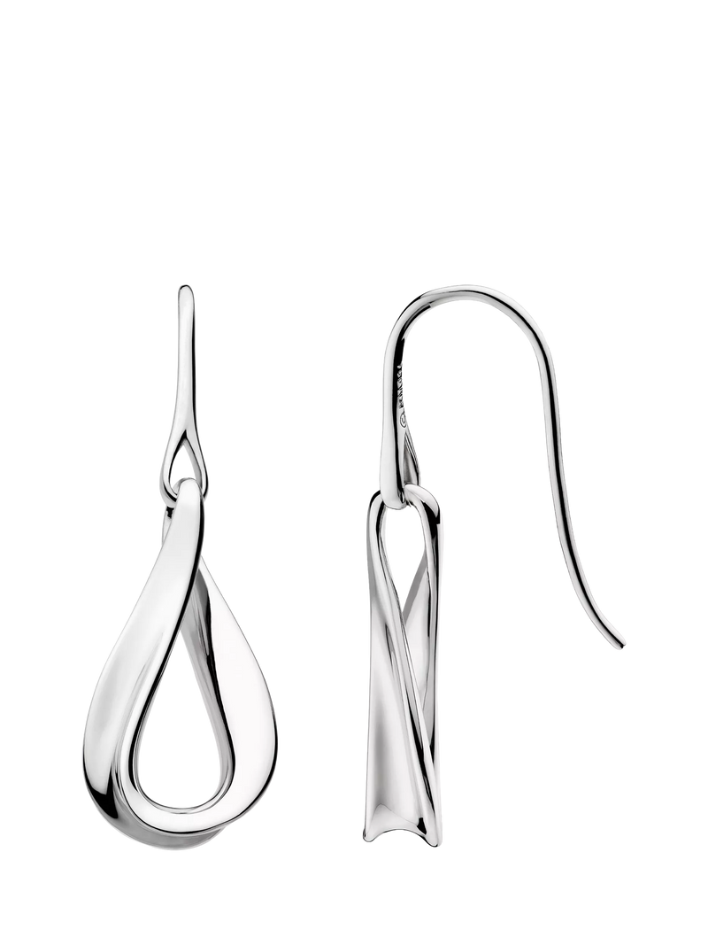 Kit Heath Serenity drop earrings in silver - British product
