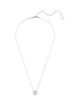 John Lewis Swarovski Ariana Grande Crystal Heart Pendant Necklace Rhodium Plated- Buy online at McGrocer