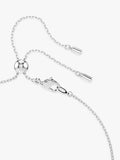 Swarovski crystal pearl heart necklace T-shaped pendant (British brand)