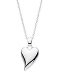 Kit Heath Desire heart pendant necklace sterling silver, imported from the UK
