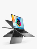 ASUS Vivobook 14 Flip convertible laptop in grey, UK version