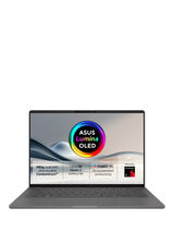 John Lewis ASUS Zenbook A14 Copilot+ Laptop, Snapdragon X X1, 16GB RAM, 1TB SSD, Grey- Buy online at McGrocer
