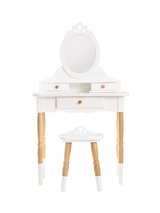 John Lewis Le Toy Van Wooden Vanity Dressing Table and Stool- Buy online at McGrocer