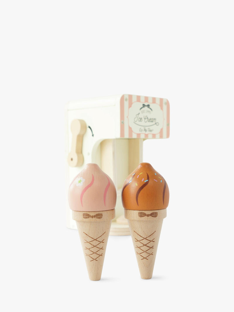 Le Toy Van wooden ice cream maker toy, imported from the UK