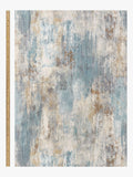 John Lewis embroidered fresco fabric slate blue woven (British brand)