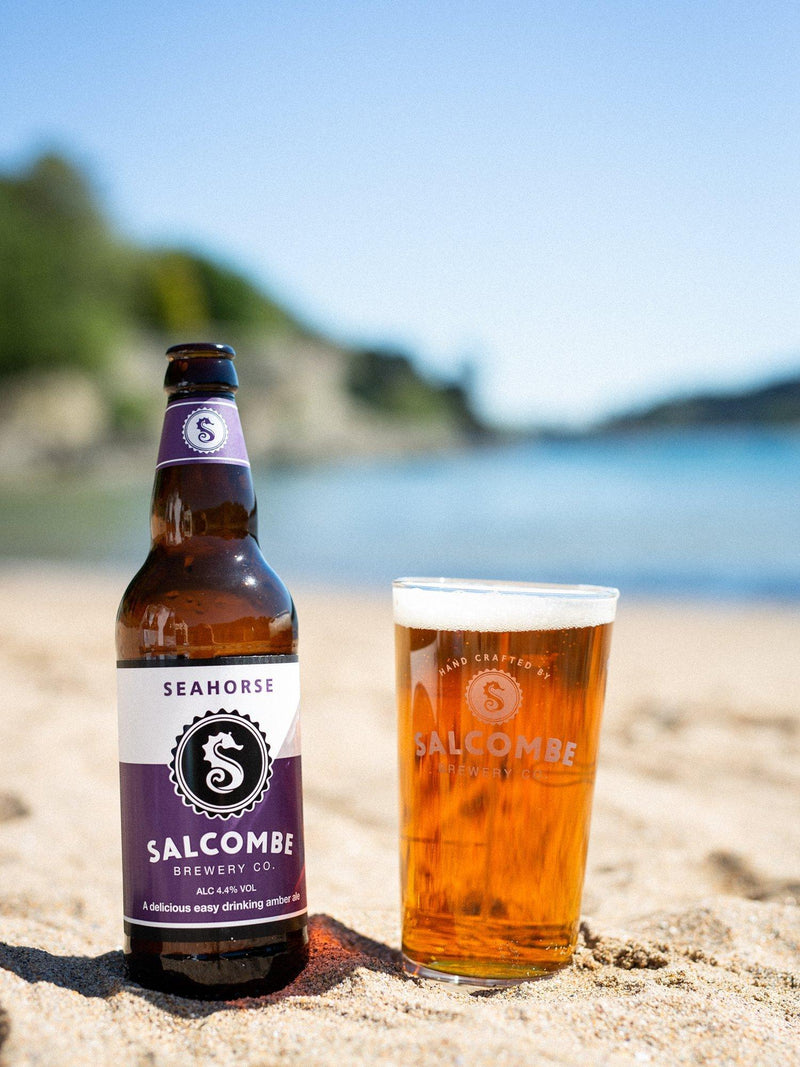 Salcombe Brewery Co. beer pack with 3x500ml ales (British brand)