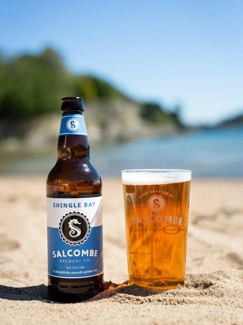 Salcombe Brewery Co. beer pack with 3x500ml ales (British brand)