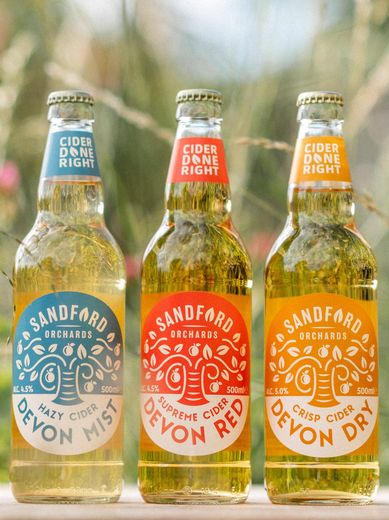 Sandford Orchards Session Cider Gift Pack 3x500ml (British brand)