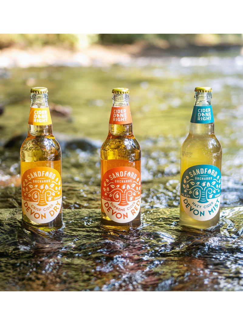 Sandford Orchards Session Cider Gift Pack 3x500ml (British brand)