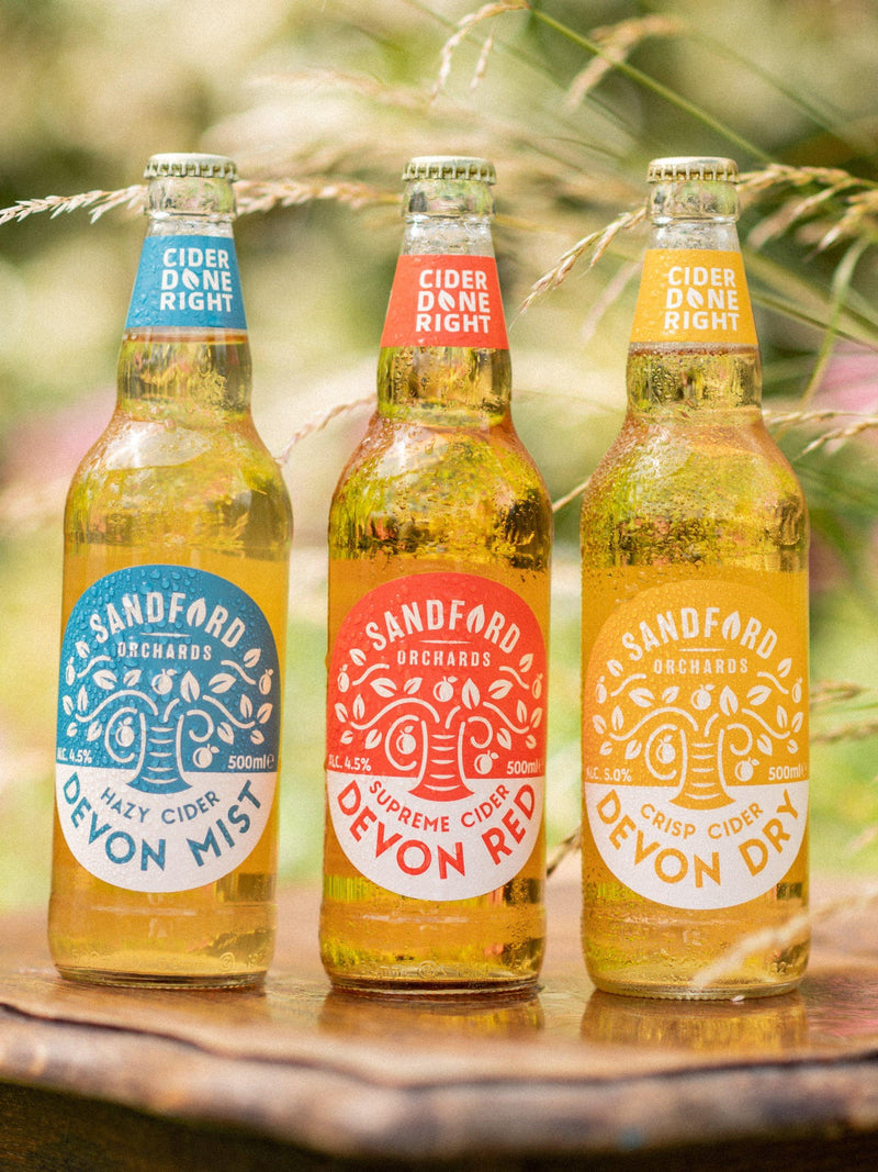 Sandford Orchards Session Cider Gift Pack 3x500ml (British brand)