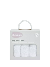 John Lewis Shnuggle Bamboo Baby Wash Cloths Pack of 3- Buy online at McGrocer