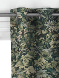 John Lewis Giardino made to measure curtains dark khaki, imported from the UK