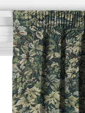 John Lewis Giardino made to measure curtains dark khaki, imported from the UK