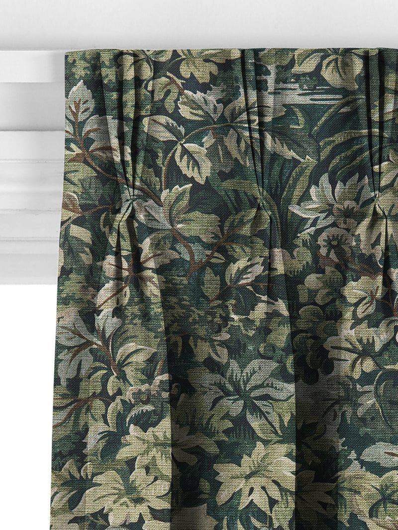 John Lewis Giardino made to measure curtains dark khaki, imported from the UK