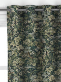 John Lewis Giardino made to measure curtains dark khaki, imported from the UK