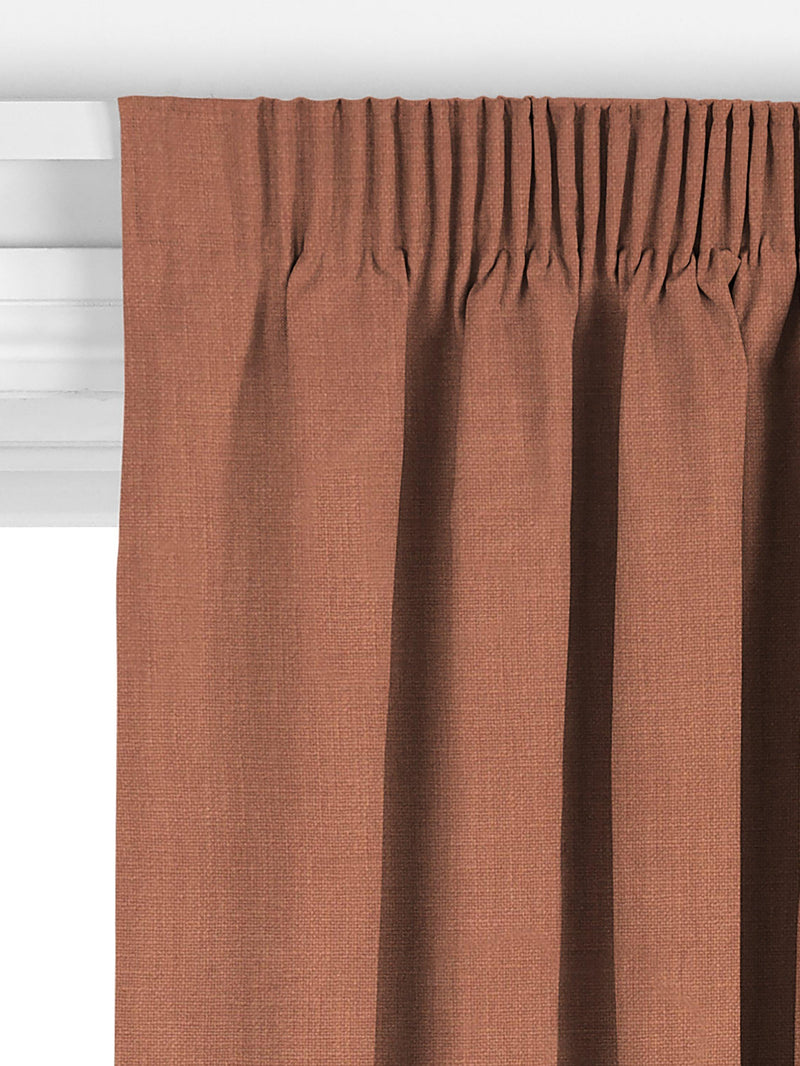 John Lewis heavy linen curtain in light auburn, UK version