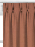 John Lewis heavy linen curtain in light auburn, UK version