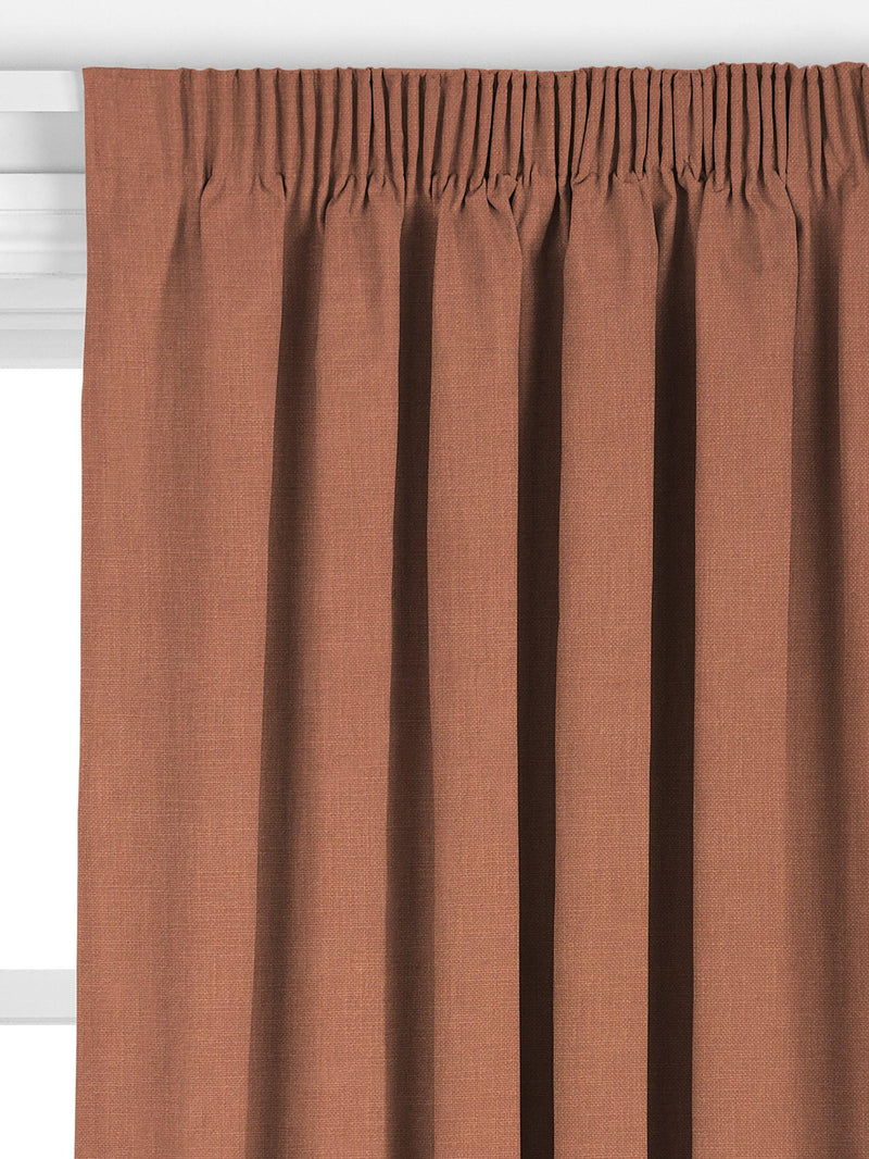 John Lewis heavy linen curtain in light auburn, UK version