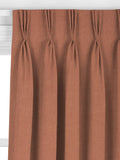 John Lewis heavy linen curtain in light auburn, UK version