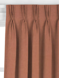 John Lewis heavy linen curtain in light auburn, UK version