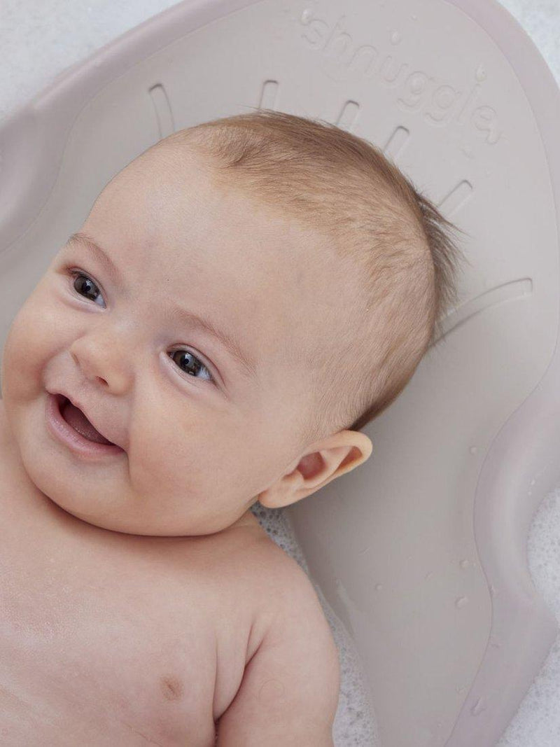 Shnuggle newborn baby bath support with water indicator - British product