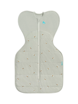 John Lewis Love to Dream Swaddle Up Baby Sleeping Bag, 2.5 Tog, Bee's Olive- Buy online at McGrocer