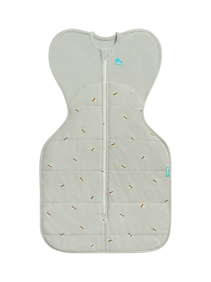 Love to Dream baby sleeping bag Bee's Olive 2.5 Tog (British brand)