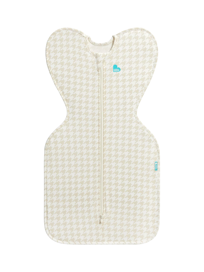 Love to Dream Swaddle Up baby sleeping bag 1.0 Tog cream beige (British brand)