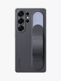 Samsung Galaxy S25 Ultra silicone grip case with stand black, UK version