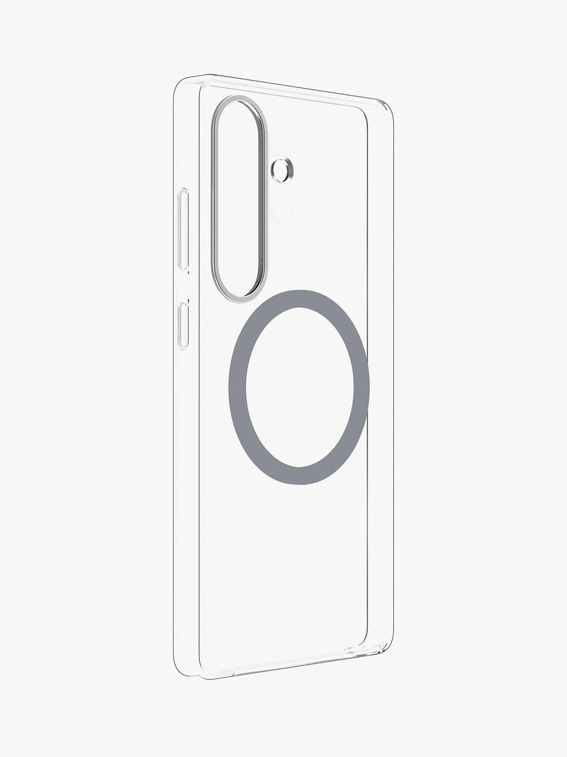Samsung clear case Galaxy S25 Ultra with internal magnet (British brand)
