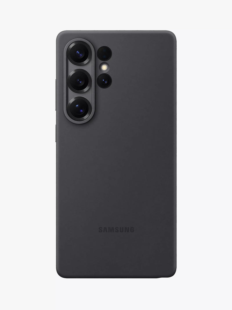 Samsung Galaxy S25 Ultra silicone case black, imported from the UK