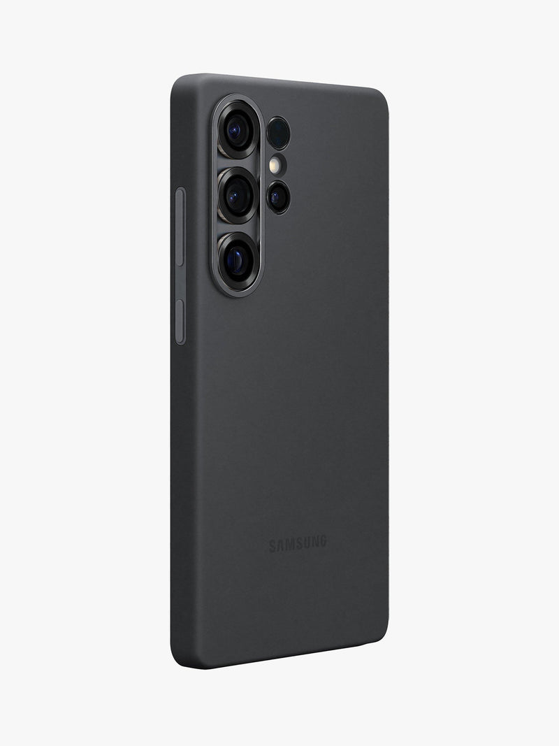 Samsung Galaxy S25 Ultra silicone case black, imported from the UK