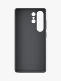 Samsung Galaxy S25 Ultra silicone case black, imported from the UK