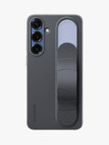 Samsung silicone grip phone case with stand Black, UK version