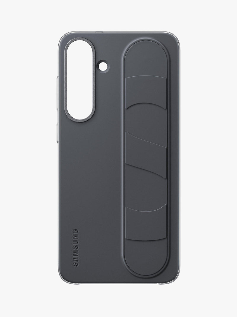 Samsung silicone grip phone case with stand Black, UK version