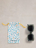 White Stuff oversized sunglasses Blue Havana Grey (British brand)