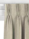 John Lewis Myrtle Green stripe curtains made to measure (British brand)