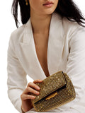 Ted Baker crystal embellished clutch bag, imported from the UK