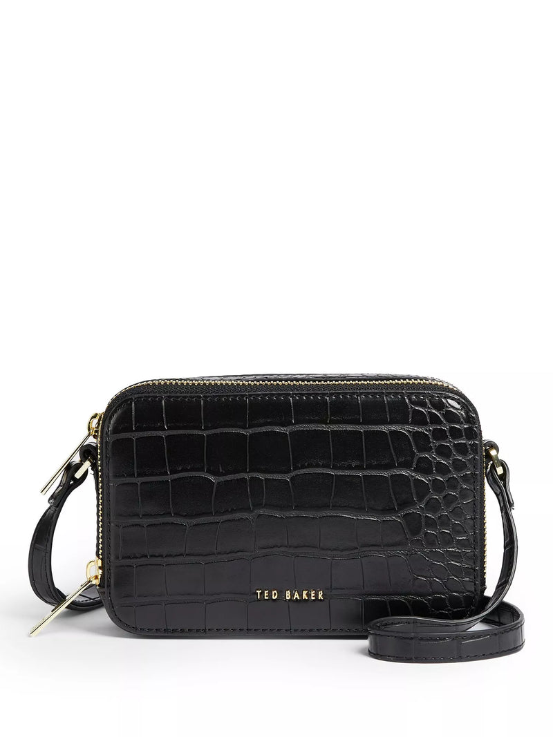 Ted Baker Stina double zip camera bag black - British product