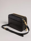 Ted Baker Stina double zip camera bag black - British product