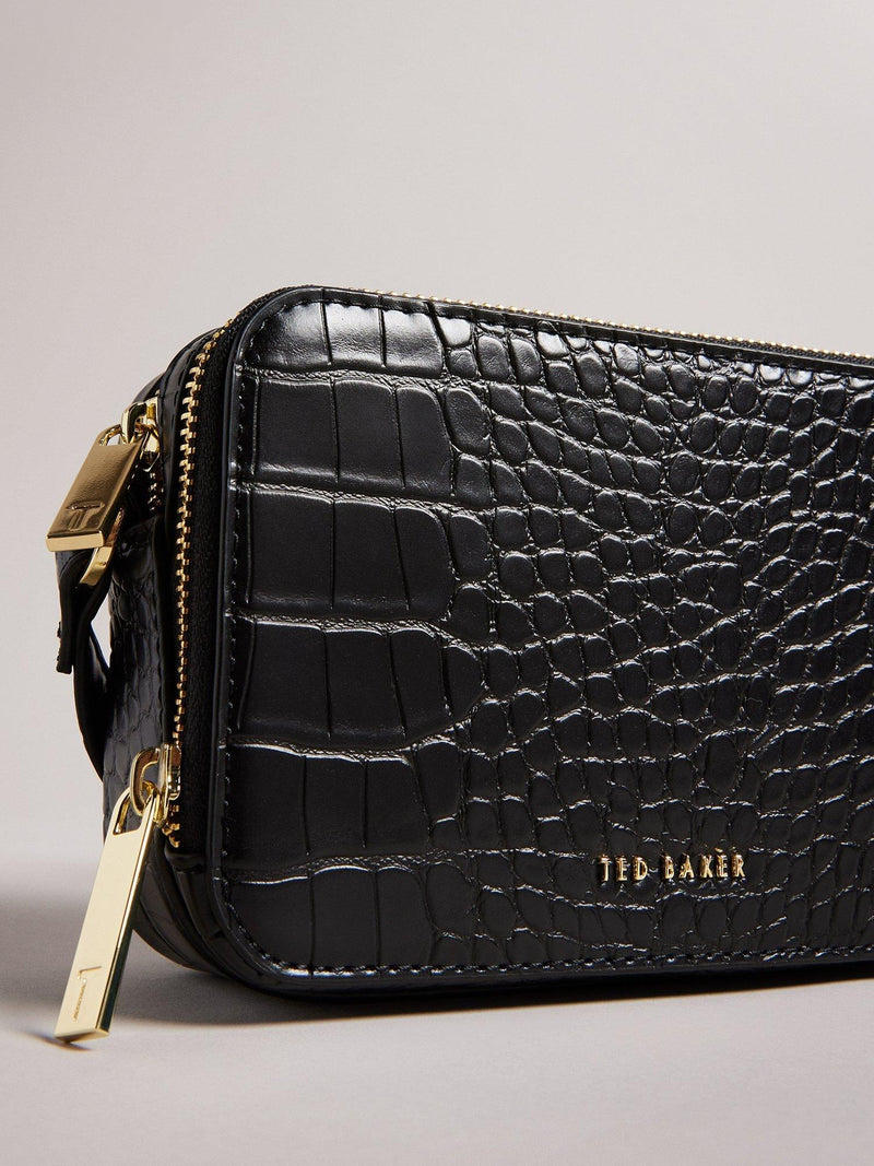 Ted Baker Stina double zip camera bag black - British product