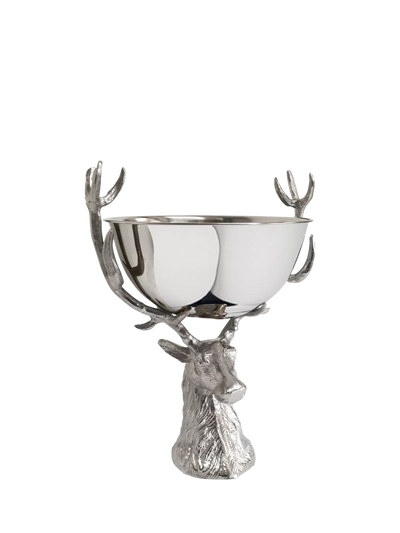 John Lewis Culinary Concepts Stainless Steel Stag Wine Cooler and Punch Bowl- Buy online at McGrocer