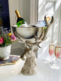 Culinary Concepts stag wine cooler and punch bowl - British product
