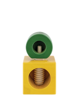 John Lewis Alessi Twergi Beech Wood Nutcracker Yellow/Green- Buy online at McGrocer