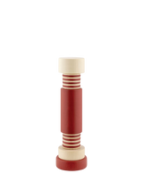 John Lewis Alessi Twergi Beech Wood Salt/Pepper Mill, Red- Buy online at McGrocer
