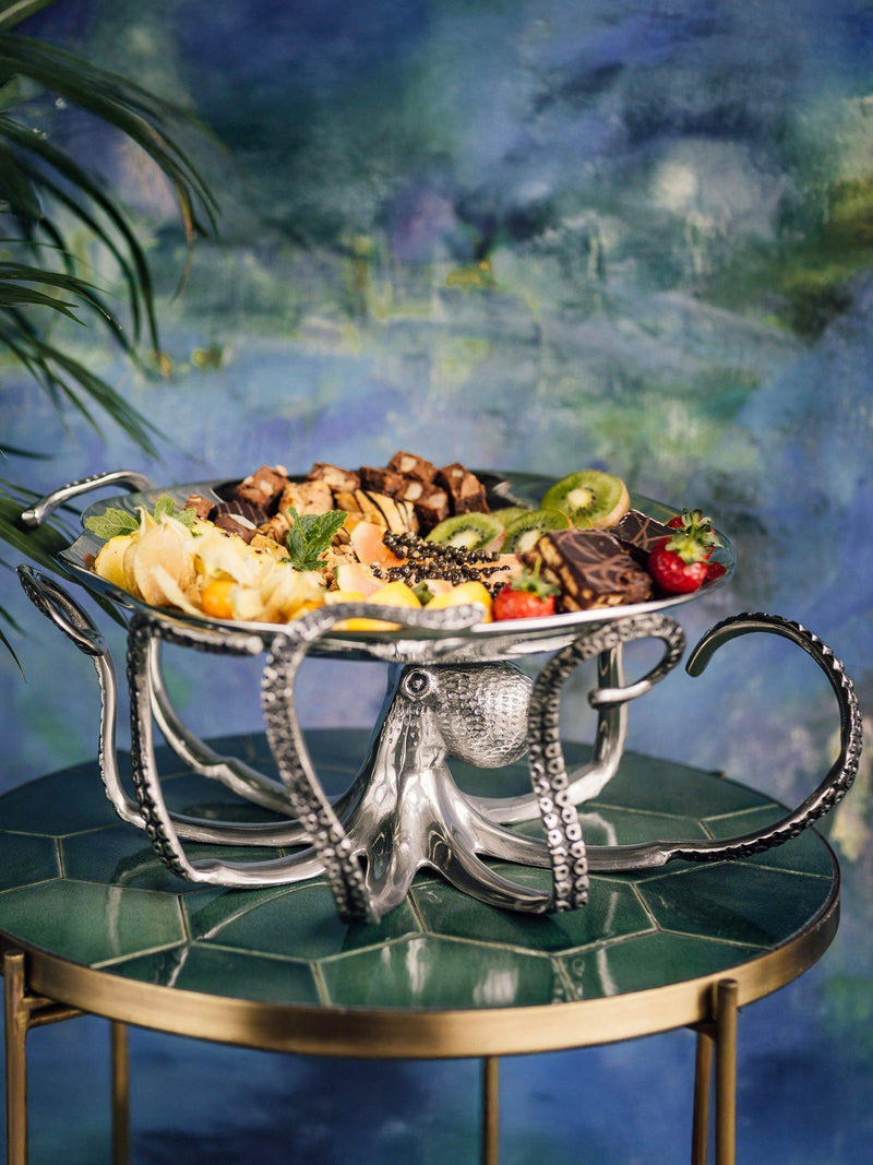 Culinary Concepts octopus stand and shell platter (British brand)