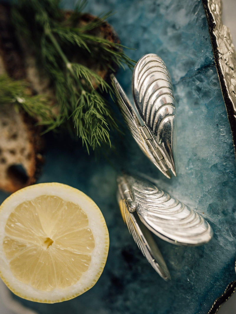 Culinary Concepts silver-plated mussel eaters set of 2 - British product